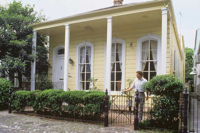 Archie at home, 1981.